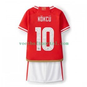Benfica Orkun Kokcu 10 Kind Thuis Tenue 2023-24
